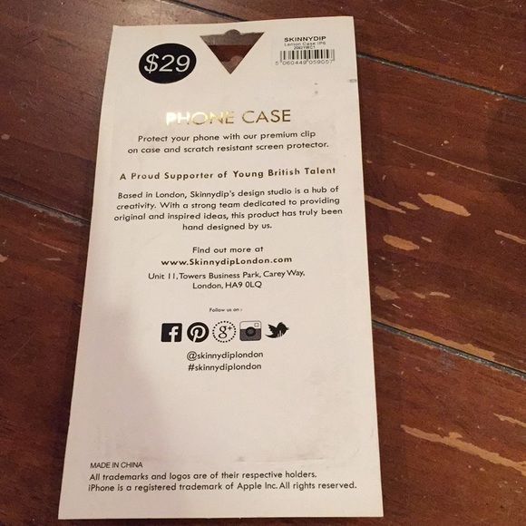 Skinny Dip 6/6S iPhone case - Picture 2 of 2